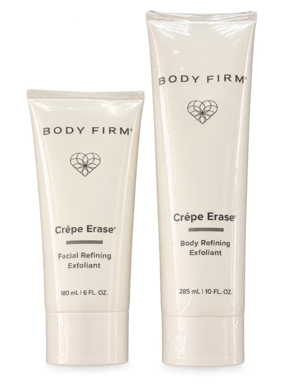 Crepe Erase Body Firm Facial & Body Refining Exfoliant Set NEW Sealed